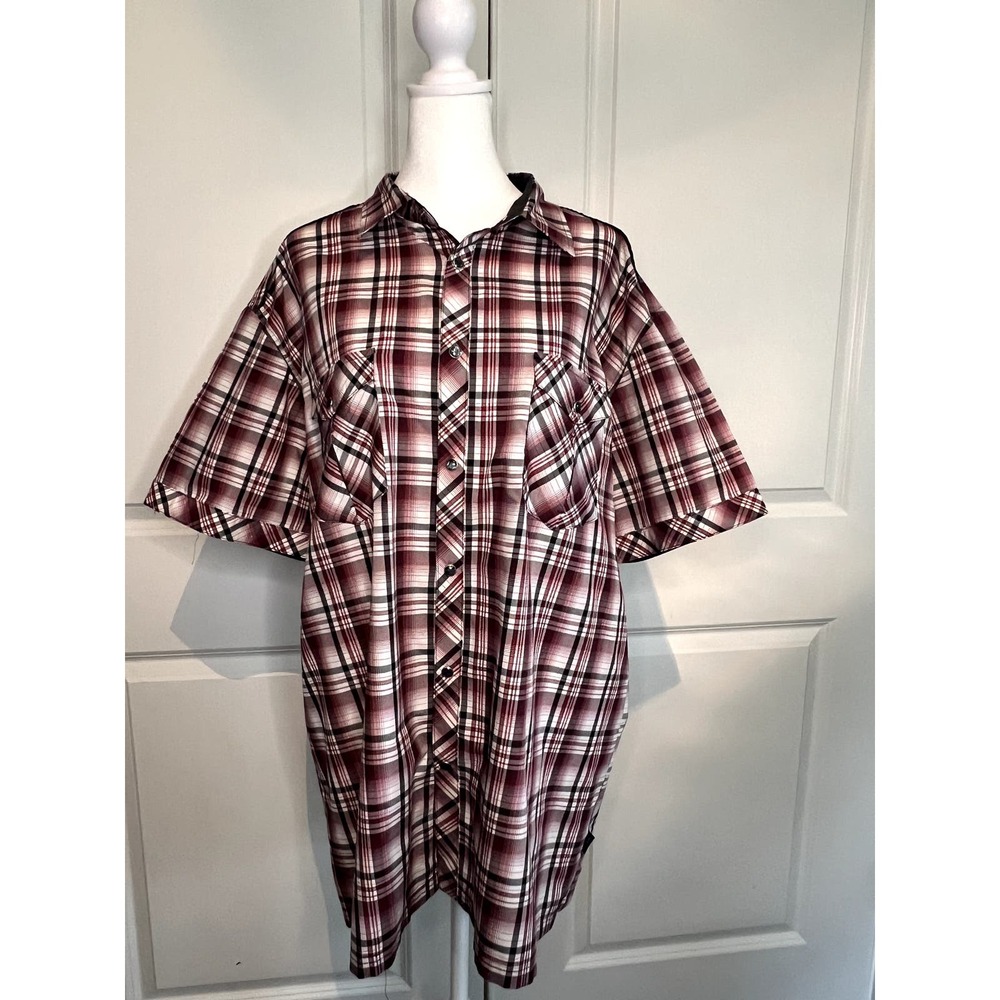 KUHL Short Sleeve Snap Button Shirt XL